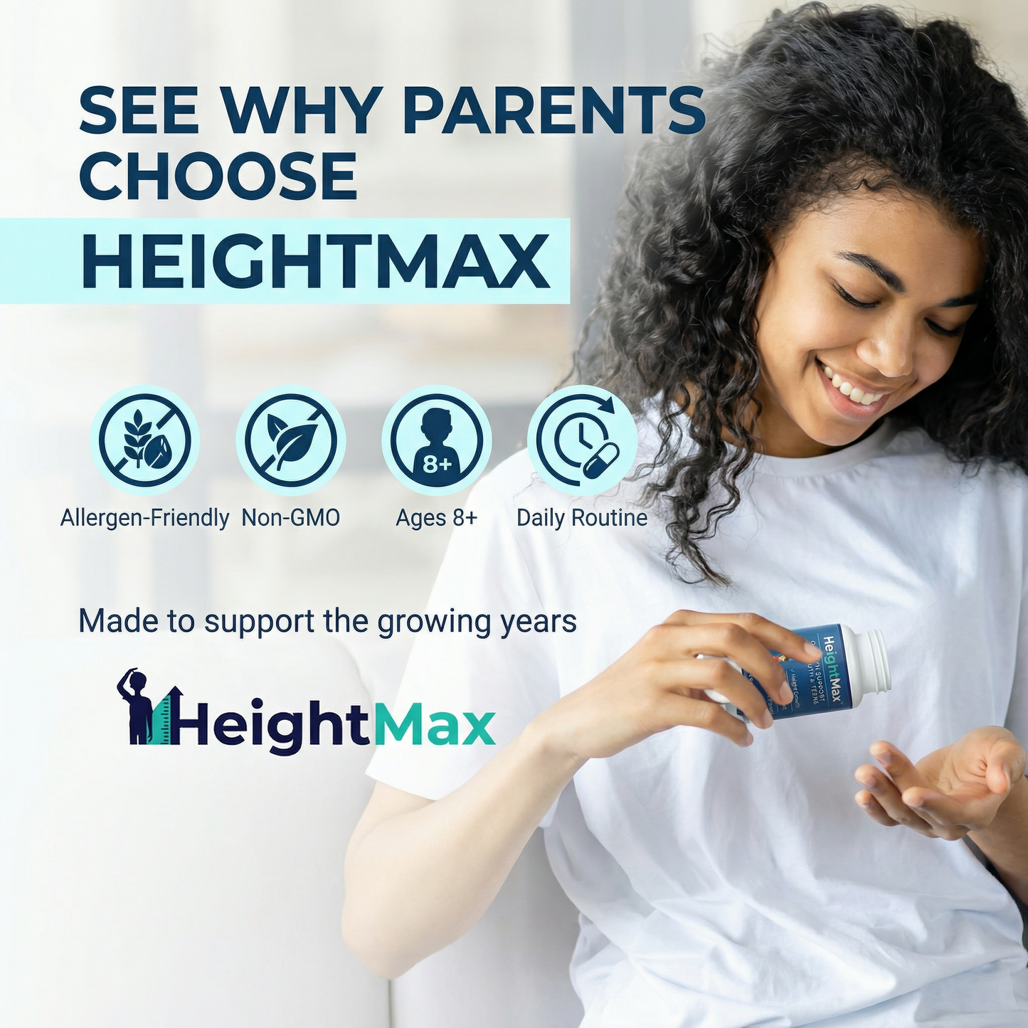 HeightMax - Natural Growth Capsules